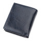 Кошелек из натуральной кожи ST Leather (ST410) 98467 Синий