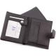 Мужской кожаный кошелек ST Leather (ST132) 98331 Черный