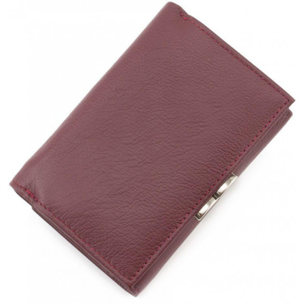Женский кожаный кошелек ST Leather (ST617) 98552 Бордовый