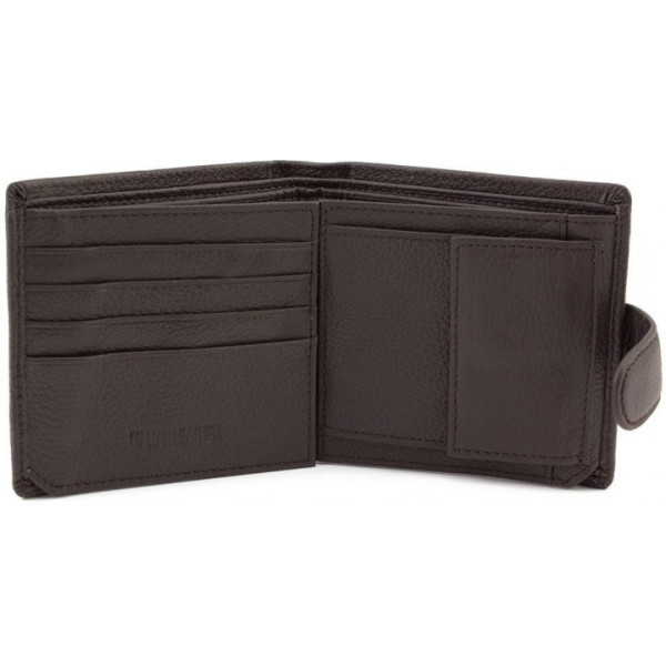 Мужской кожаный кошелек ST Leather (ST153) 98380 Коричневый