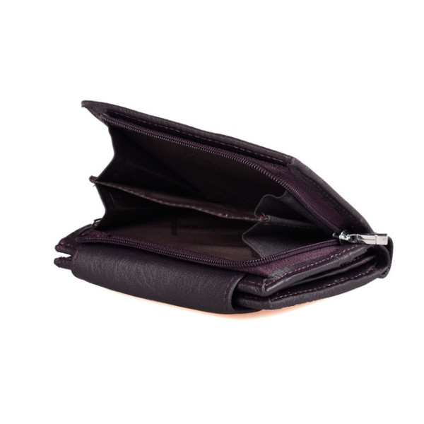 Жіночий шкіряний гаманець ST Leather (ST410) 98476 Фіолетовий