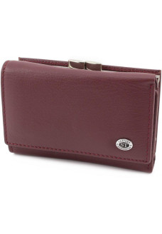 Женский кожаный кошелек ST Leather (ST617) 98552 Бордовый