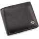 Чоловічий гаманець з натуралной шкіри ST Leather (ST-3) 98440 Чорний