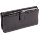 Оригинальный лаковый кошелек из натуральной кожи  Marco Coverna MC-403-2480-1 (JZ6582) черный