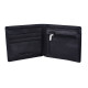Мужской кожаный кошелек на магните ST Leather (ST-4) 98451 Черный