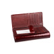 Жіночий шкіряний гаманець з візитниці ST Leather (S9001A) 98284 Бордовий