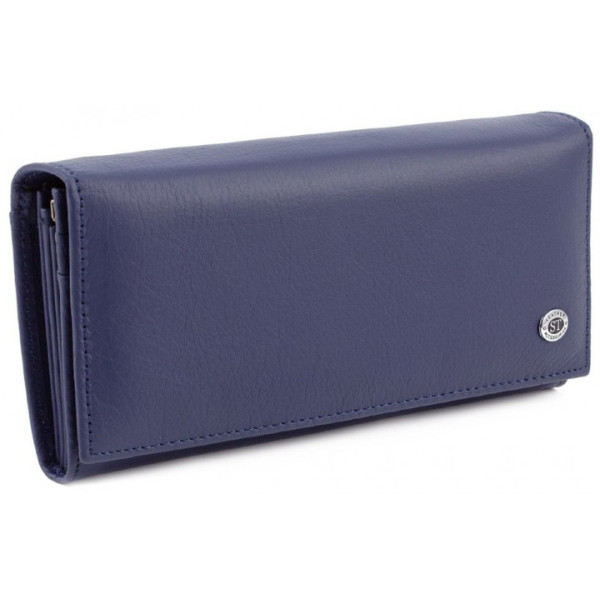 Жіночий гаманець зі шкіри ST Leather (ST150-1) 98365 Синій