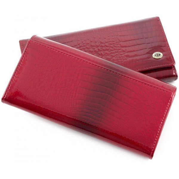 Женский кошелек из натуральной кожи ST Leather (S1001A) 98186 Красный