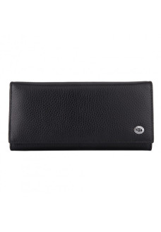 Кошелек женский из натуральной кожи ST Leather (ST150) 98359 Черный