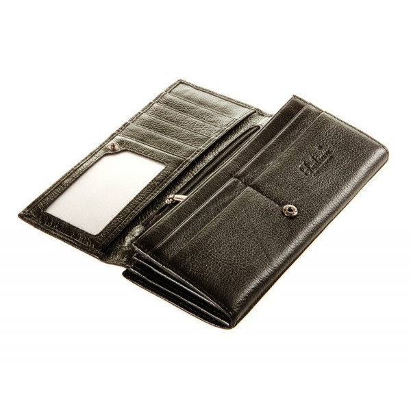Кошелек женский из натуральной кожи Tailian (T827) 98650 Черный