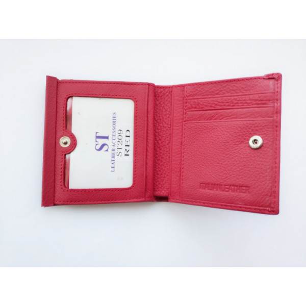 Женский кожаный кошелек ST Leather (ST209) 98415 Красный