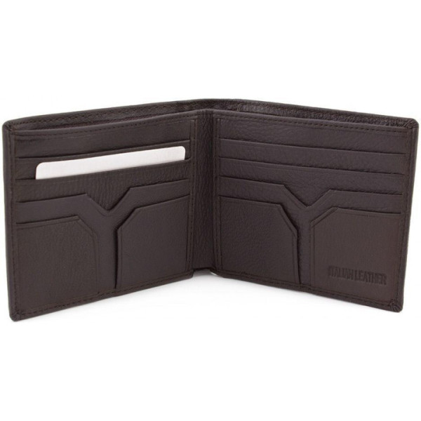 Мужской кожаный кошелек ST Leather (ST159) 98395 Коричневый