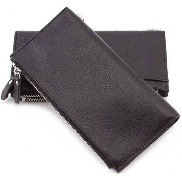 Клатч- гаманець з натуральної шкіри ST Leather (ST420) 98499 Чорний