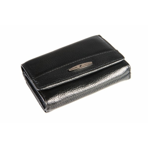 Кошелек женский из кожи Tailian (T727) 98640 Черный
