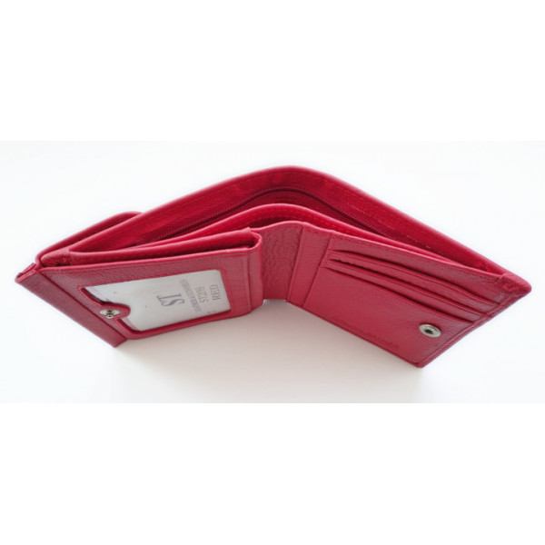 Женский кожаный кошелек ST Leather (ST209) 98415 Красный