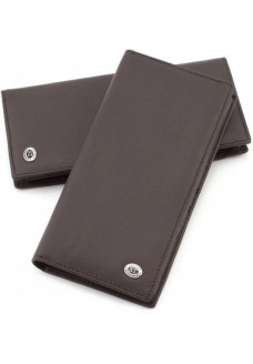 Мужской кожаный кошелек ST Leather (ST148) 98354 Коричневый