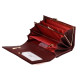 Жіночий шкіряний гаманець з візитниці ST Leather (S9001A) 98284 Бордовий