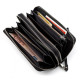 Мужской кошелек натуральная кожа ST Leather (ST127) 98325 Черный
