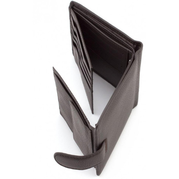 Мужской кожаный кошелек ST Leather (ST153) 98380 Коричневый