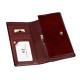 Жіночий шкіряний гаманець з візитниці ST Leather (S9001A) 98284 Бордовий