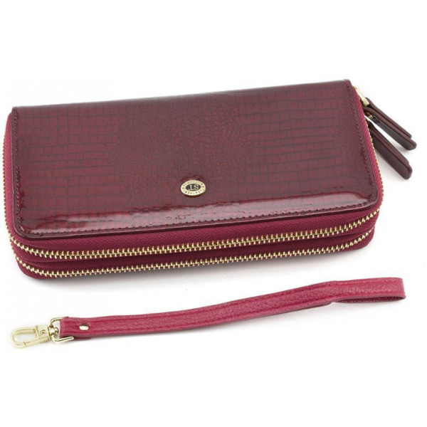 Кожаный женский кошелек ST Leather (S5001A) 98245 Бордовый