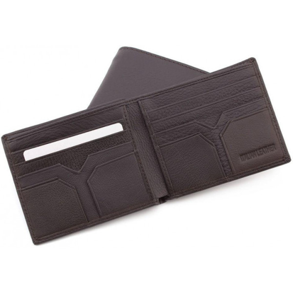 Мужской кожаный кошелек ST Leather (ST159) 98395 Коричневый