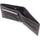 Чоловічий гаманець з натуралной шкіри ST Leather (ST-3) 98440 Чорний