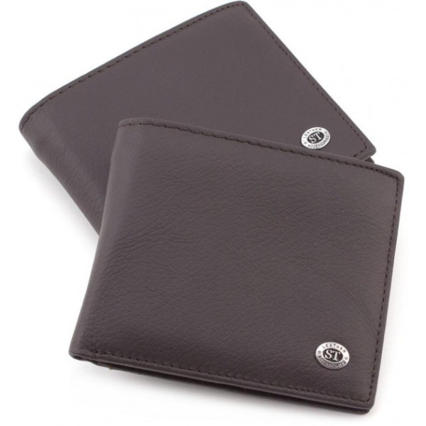 Мужской кожаный кошелек ST Leather (ST159) 98395 Коричневый