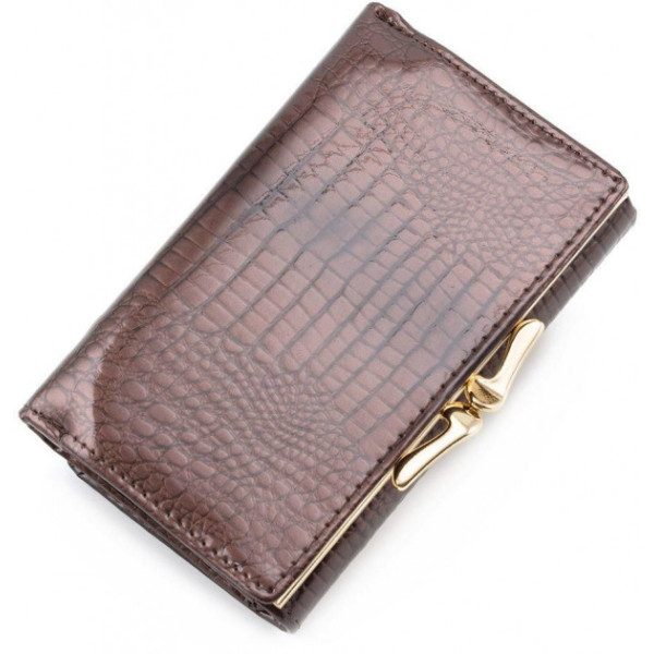 Жіночий гаманець шкіряний ST Leather (S1201A) 98213 Коричневий