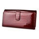 Жіночий шкіряний гаманець з візитниці ST Leather (S9001A) 98284 Бордовий