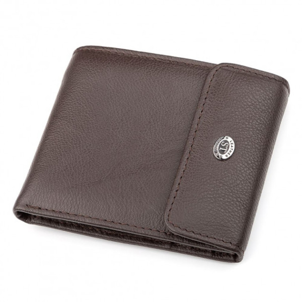 Кошелек из натуральной кожи ST Leather (ST155) 98389 Коричневый