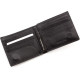 Чоловічий гаманець з натуралной шкіри ST Leather (ST-3) 98440 Чорний
