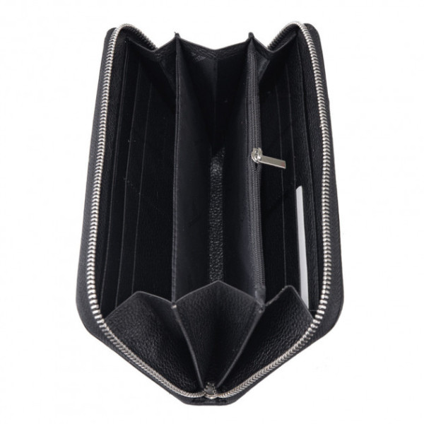 Гаманець жіночий з натуральної шкіри ST Leather (ST45-2) 98537 Чорний