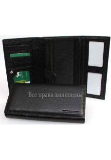 Черный женский кошелек для карточек