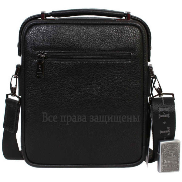 Повседневная мужская наплечная сумка из натуральной кожи с ручкой – H.T-Leather Mens Bags Collection (HT-5206-3) в категории купить сумки Украина