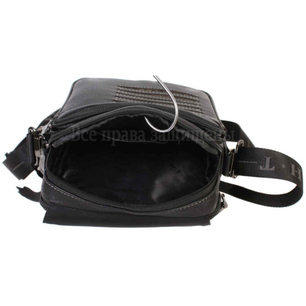 Повседневная мужская наплечная сумка из натуральной кожи – H.T-Leather Mens Bags Collection (HT-1538-17) в категории купить мужские сумки Украина