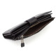 Кожаный дорожный кошелек для путешествий 19,5х10,5 Marco Coverna 1426 (1426 black) чёрный