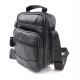 Сумка мужская кожаная с ручкой для ношения в руке  JZ KO-019-1 18x22x7-9 Черная