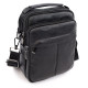 Кожаная сумка мужская с ручкой JZ AN-P533-2 18x23x7-8 Черный