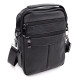 Кожаная сумка мужская с ручкой JZ AN-P533-2 18x23x7-8 Черный