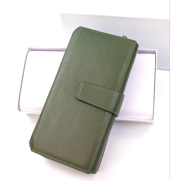 Зеленый Женский Кошелек SF-ST228-Green - стильный аксессуар для требовательных людей