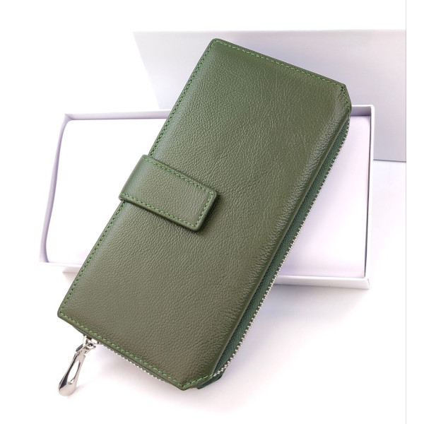 Зеленый Женский Кошелек SF-ST228-Green - стильный аксессуар для требовательных людей