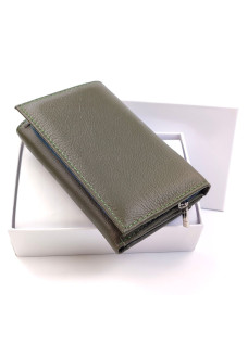 Зеленый Женский Кошелек Кожа SF-HN712H-Light-green 