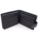 Мужской Черный Кожаный Кошелек SF-M2215-Black: стильный аксессуар для организации вашего образа