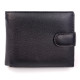 Мужской Черный Кожаный Кошелек SF-M2215-Black: стильный аксессуар для организации вашего образа