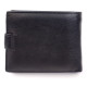 Мужской Черный Кожаный Кошелек SF-M2215-Black: стильный аксессуар для организации вашего образа