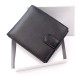 Мужской Черный Кожаный Кошелек SF-M2215-Black: стильный аксессуар для организации вашего образа