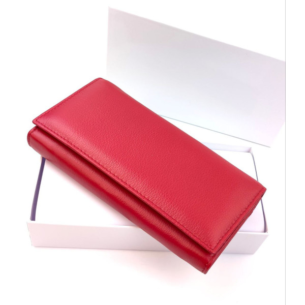 Темно-Красный Женский Кожаный Кошелек SF-HN826-Dark-red: стильный и практичный аксессуар