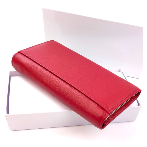 Темно-Красный Женский Кожаный Кошелек SF-HN826-Dark-red: стильный и практичный аксессуар