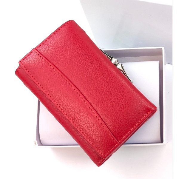 Красный Женский Кожаный Кошелек SF-K711H09-Red: стильный аксессуар для организации вашего образа
